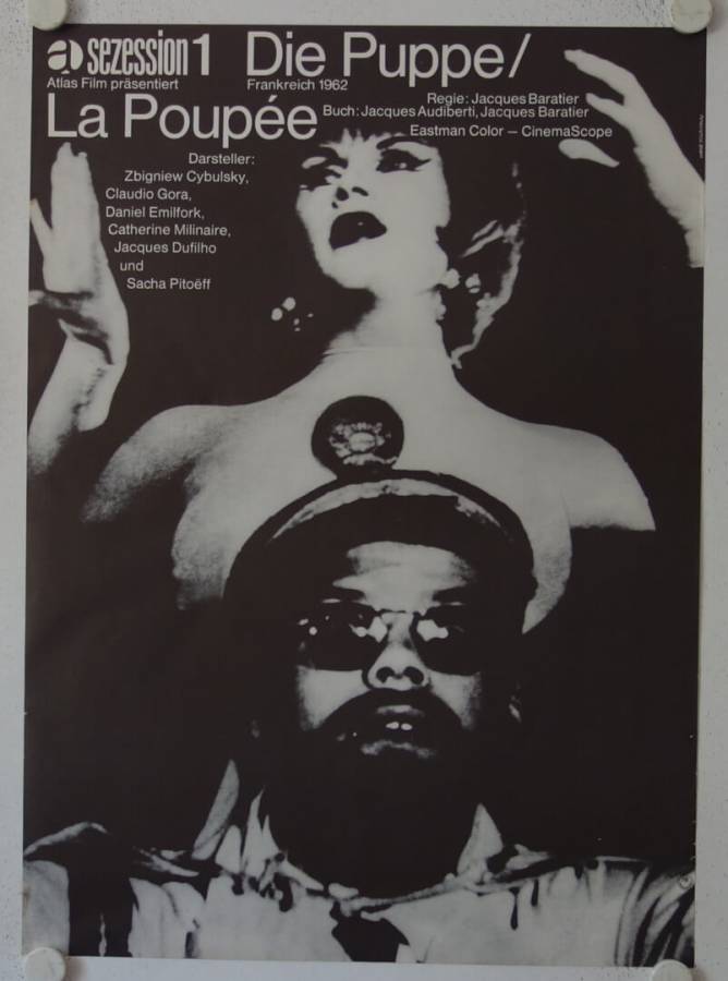 Die Puppe originales deutsches Filmplakat